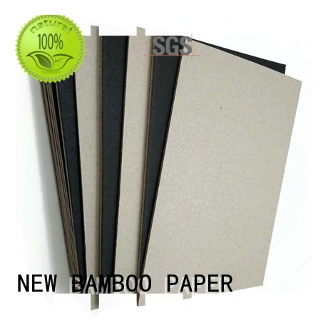 NEW BAMBOO PAPER size black cardboard sheets free design for hang tag