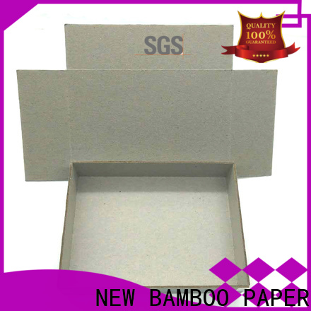 NEW BAMBOO PAPER nice grey chipboard for wholesale for folder covers