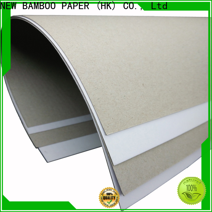 NEW BAMBOO PAPER duplex board free quote for printing industry