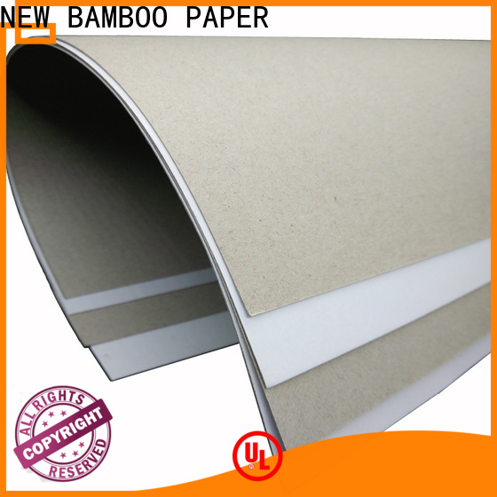 NEW BAMBOO PAPER newly duplex board gray back for toothpaste boxes