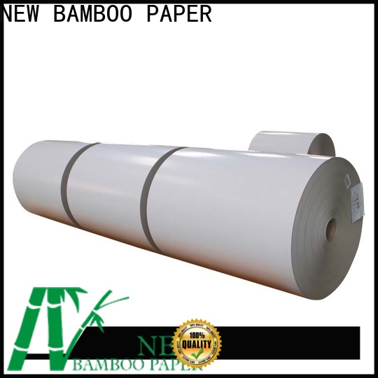 NEW BAMBOO PAPER side duplex paper sheet factory price for box packaging