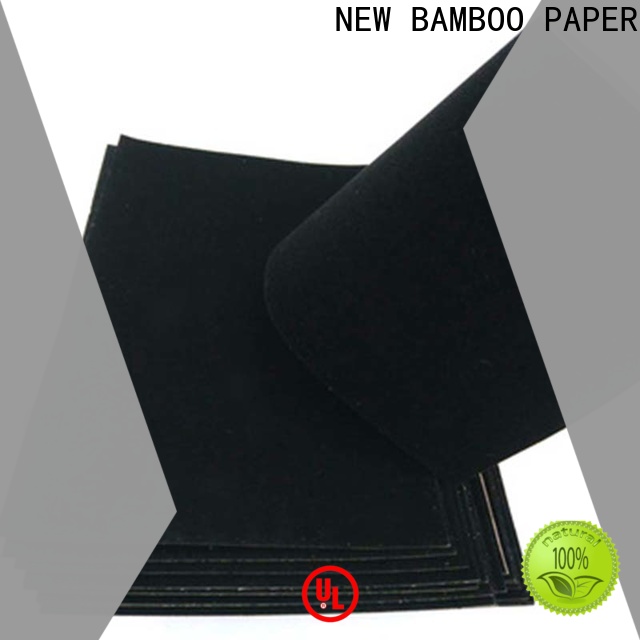 NEW BAMBOO PAPER useful velvet flocked paper supplier for gift box binding