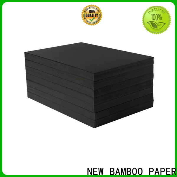 NEW BAMBOO PAPER paperboard black chipboard sheets supplier for speaker gasket