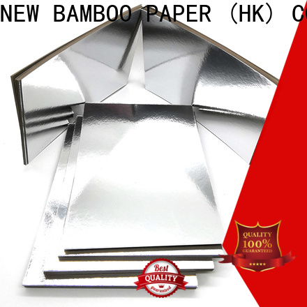 NEW BAMBOO PAPER best metallic foil board long-term-use for bread packaging