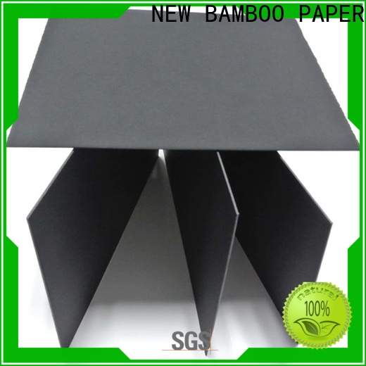 NEW BAMBOO PAPER commercial black core board check now for silk printing