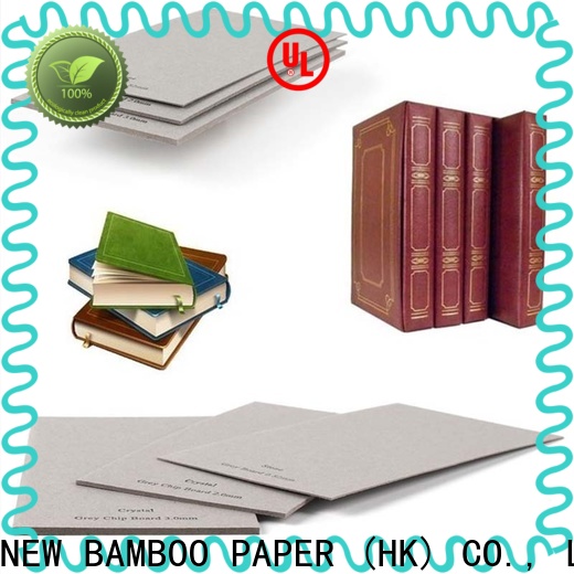 NEW BAMBOO PAPER making advantages of grey board for stationery