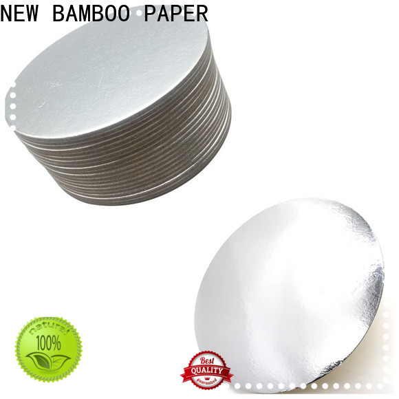 NEW BAMBOO PAPER board Cake Board wholesale factory price for dessert packaging