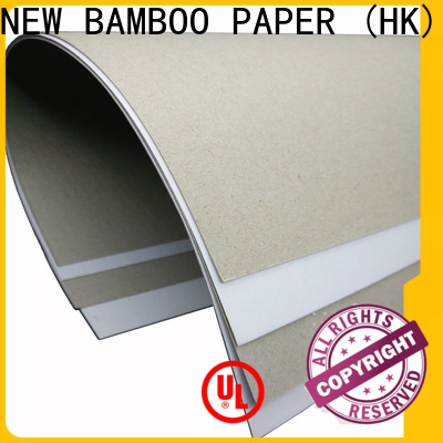 NEW BAMBOO PAPER excellent duplex board factory price for printing industry