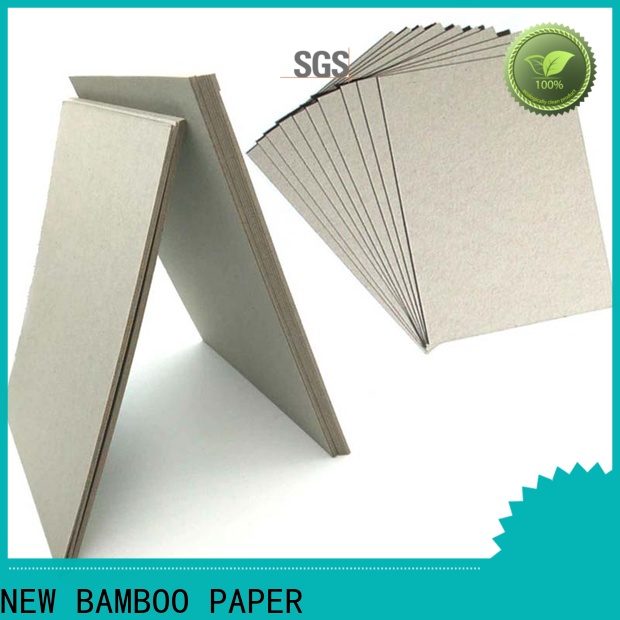 NEW BAMBOO PAPER first-rate grey board sheets factory price for packaging