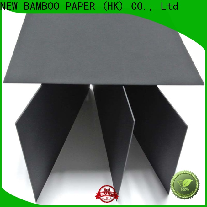 NEW BAMBOO PAPER hot-sale black core board factory price for jewelry boxes