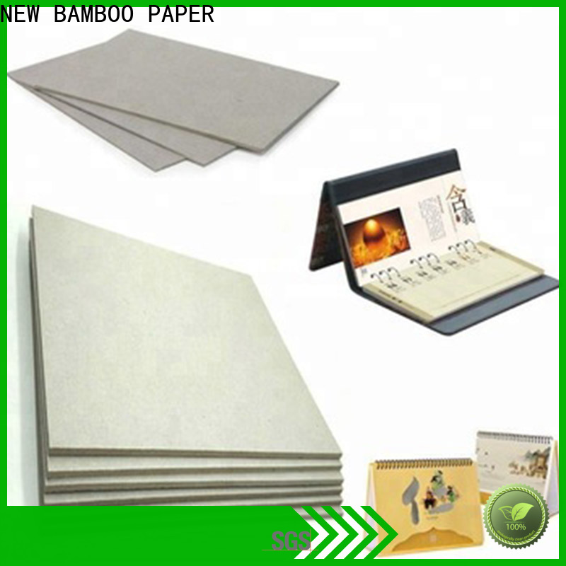 NEW BAMBOO PAPER excellent carton gris 2mm at discount for stationery