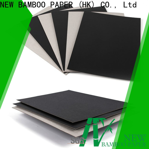 NEW BAMBOO PAPER nice Painted black board  manufacturer for notebook covers