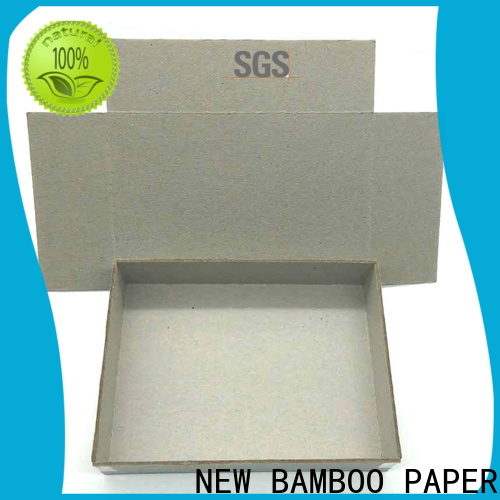 NEW BAMBOO PAPER exercise gray paperboard for wholesale for packaging