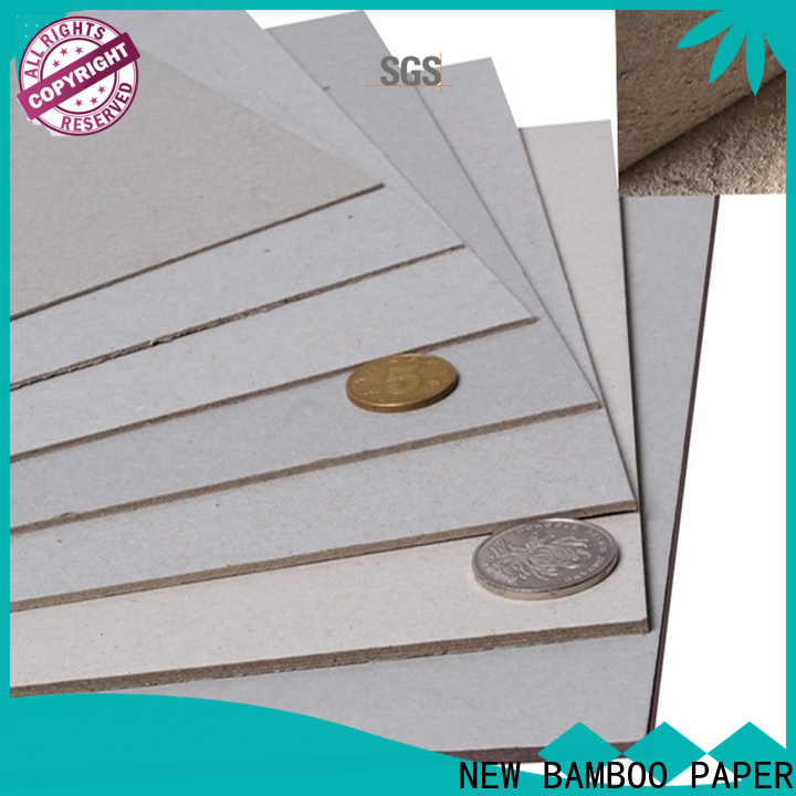 NEW BAMBOO PAPER paperboard buy grey board bulk production for book covers