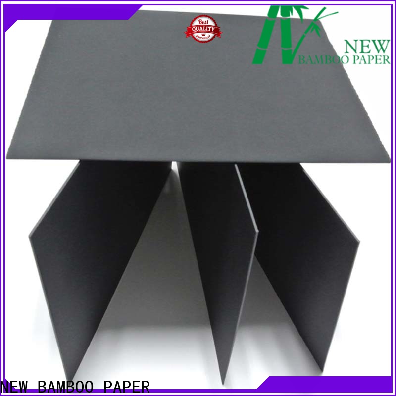 NEW BAMBOO PAPER hot-sale sturdy black board at discount for packaging