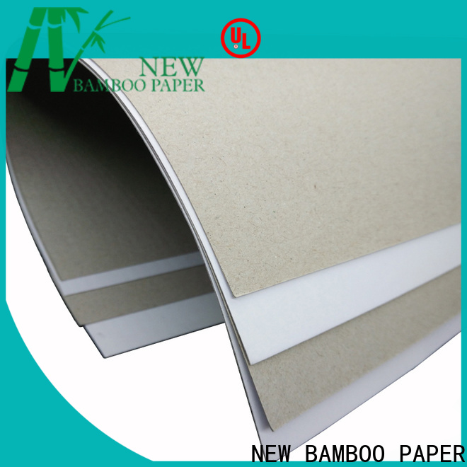 NEW BAMBOO PAPER printing duplex cardboard bulk production for crafts