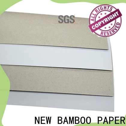 NEW BAMBOO PAPER industry-leading duplex board paper from manufacturer for shoe boxes