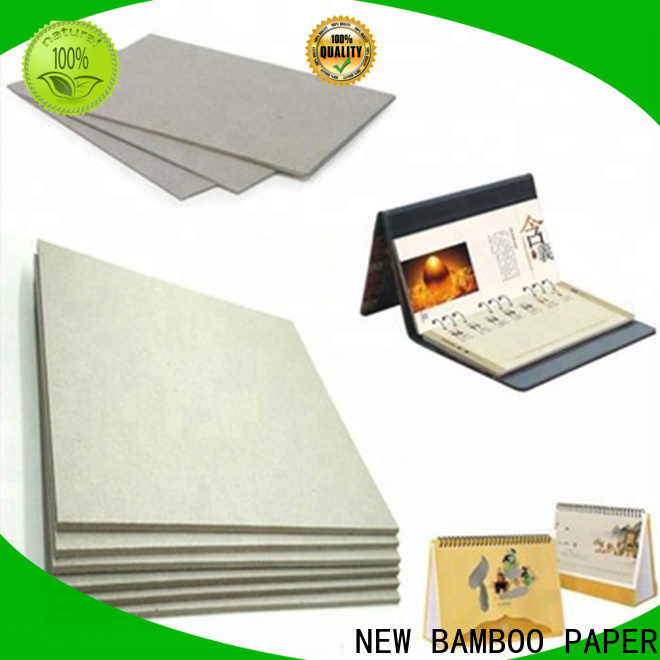 NEW BAMBOO PAPER single grey board paper for wholesale for boxes