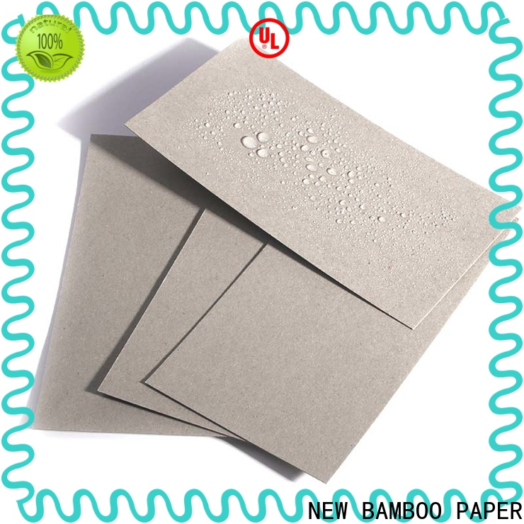 NEW BAMBOO PAPER single pe coated board  manufacturer for waterproof items