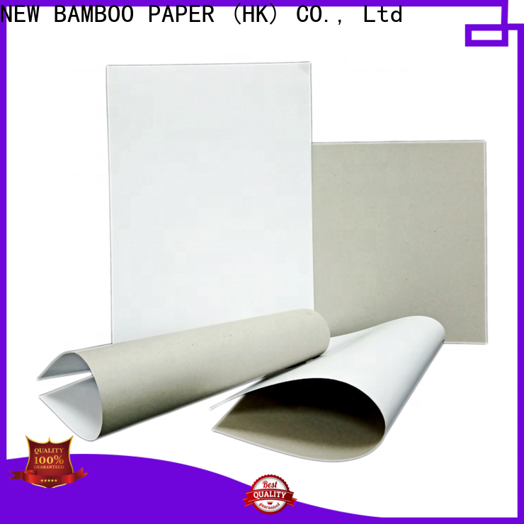 NEW BAMBOO PAPER useful duplex paper board for crafts