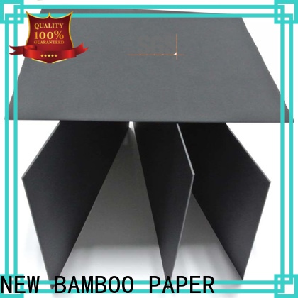 NEW BAMBOO PAPER quality sturdy black board free design for paper bags