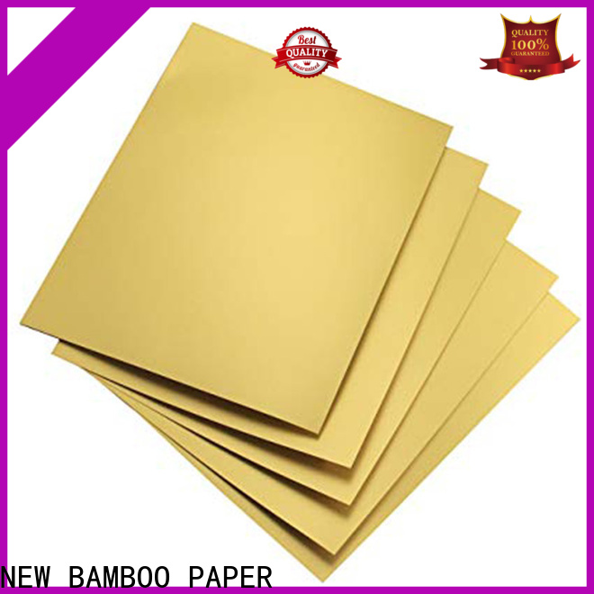 NEW BAMBOO PAPER gold metallic gold poster board order now