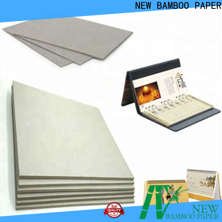 NEW BAMBOO PAPER nice gray board for desk calendars