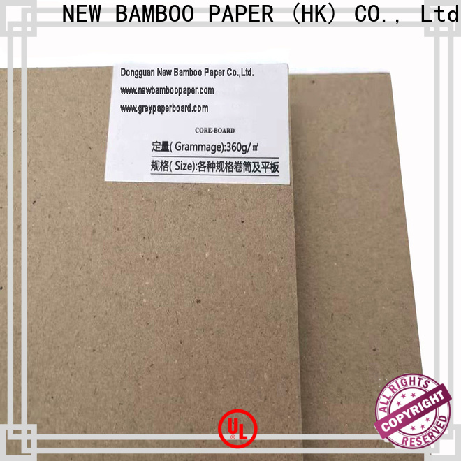 NEW BAMBOO PAPER newly grey board for sale at discount for shirt accessories