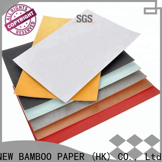 NEW BAMBOO PAPER mixed duplex paper sheet bulk production for box packaging