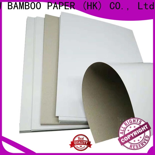 NEW BAMBOO PAPER boxes duplex board bulk production for shoe boxes