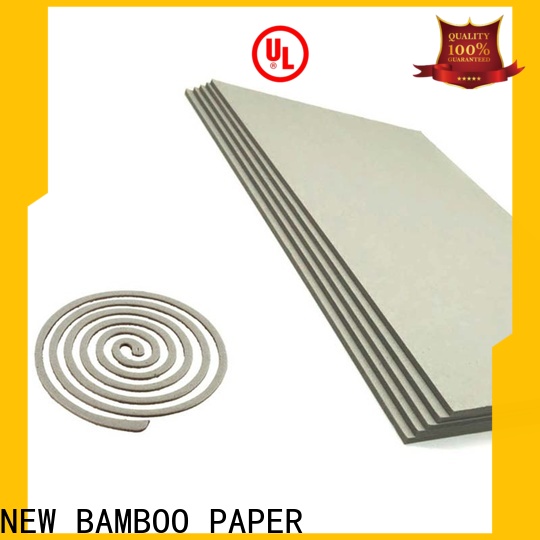 NEW BAMBOO PAPER material buy grey board bulk production for desk calendars