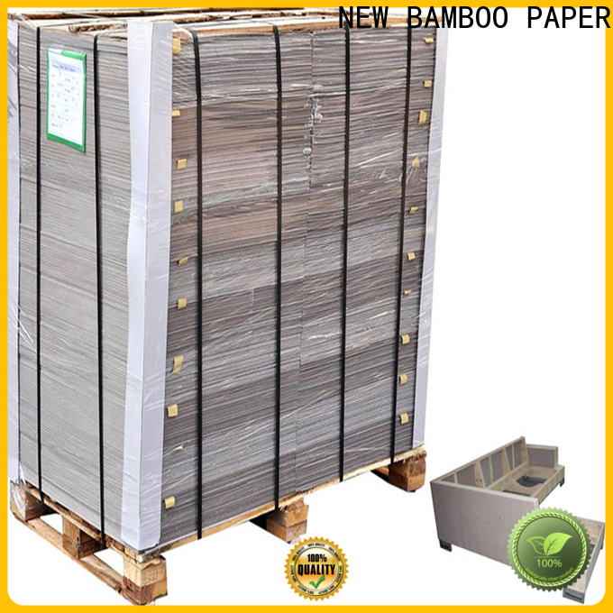 NEW BAMBOO PAPER resistance grey chipboard sheets for folder covers