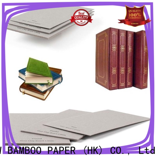 NEW BAMBOO PAPER inexpensive laminated grey board factory price for arch files