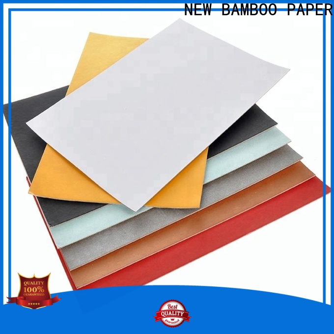 NEW BAMBOO PAPER coated duplex board grey back bulk production for toothpaste boxes