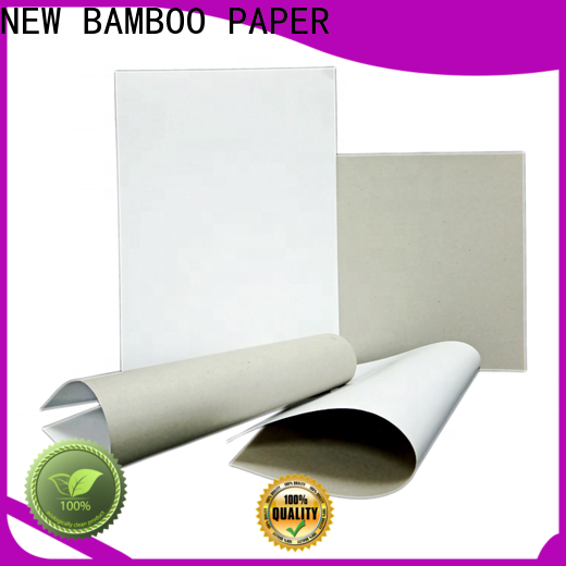 NEW BAMBOO PAPER industry-leading duplex grey board order now for cereal boxes