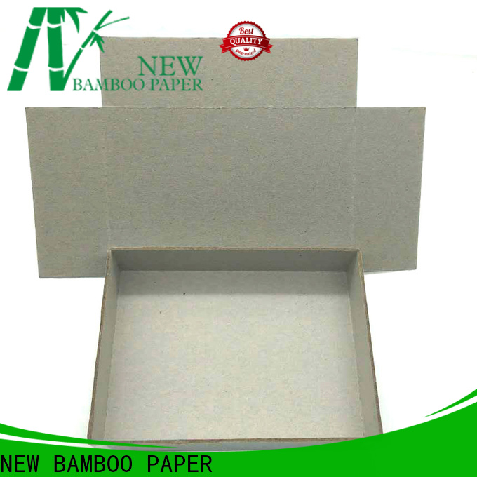 NEW BAMBOO PAPER chipboard grey cardboard sheets at discount for hardcover books