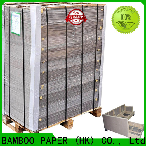 NEW BAMBOO PAPER luxury carton gris 2mm inquire now for folder covers