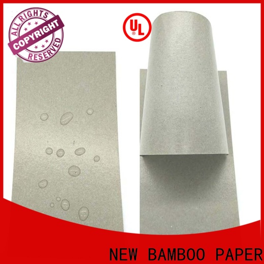 NEW BAMBOO PAPER coated floor protection paper  manufacturer for trash cans