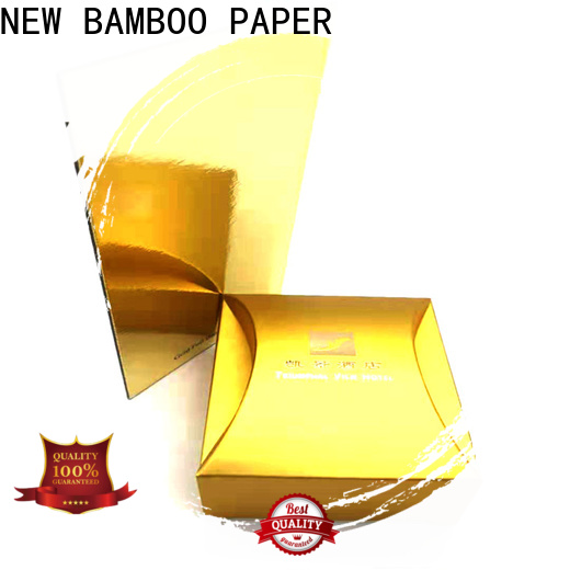 NEW BAMBOO PAPER cake gold foil board free design