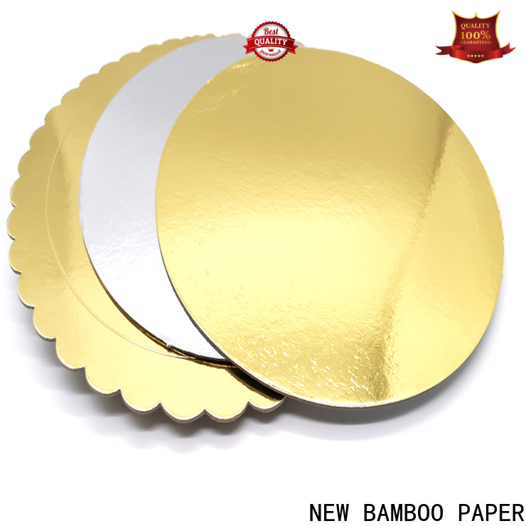 NEW BAMBOO PAPER goldensilver  Custom Cake Boards long-term-use for paper bags