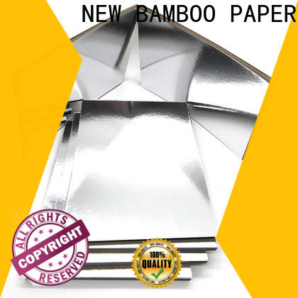 NEW BAMBOO PAPER bakery metallic poster board long-term-use for cake board