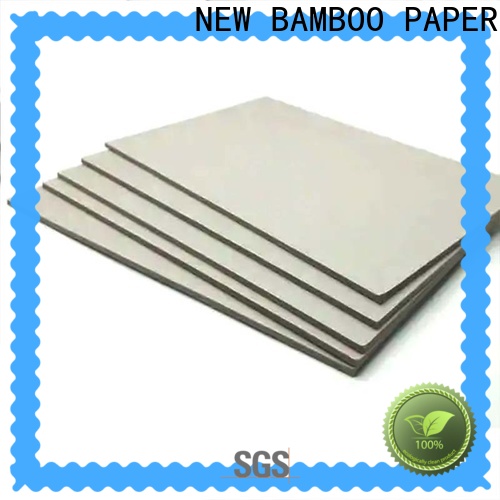 NEW BAMBOO PAPER good-package laminated cardboard for T-shirt inserts