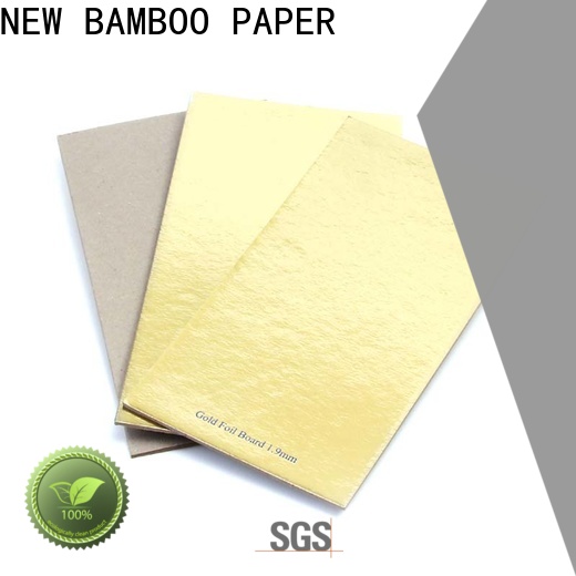 NEW BAMBOO PAPER thick carton board sheets bulk production for stationery