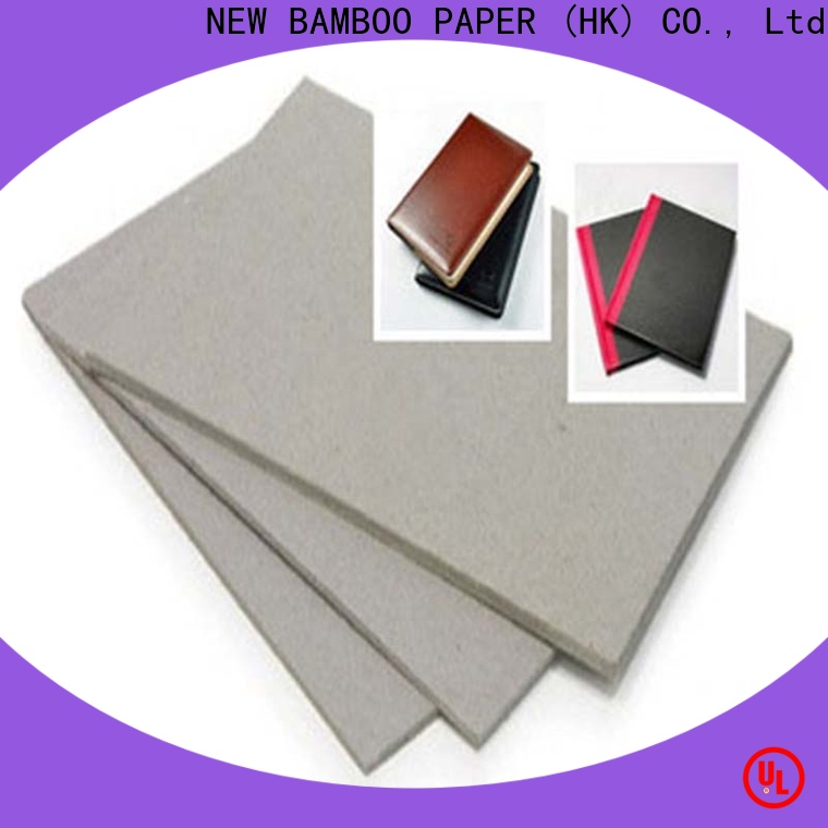 NEW BAMBOO PAPER resistance thick cardboard sheets from manufacturer for packaging