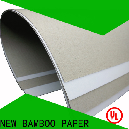 NEW BAMBOO PAPER side duplex paper sheet free quote for cloth boxes