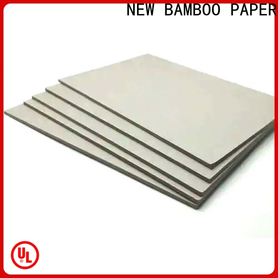 NEW BAMBOO PAPER boxes grey board sheets for wholesale for photo frames