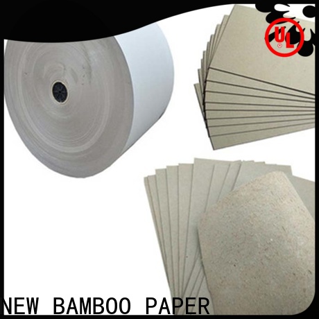 NEW BAMBOO PAPER binding gray board for wholesale for folder covers