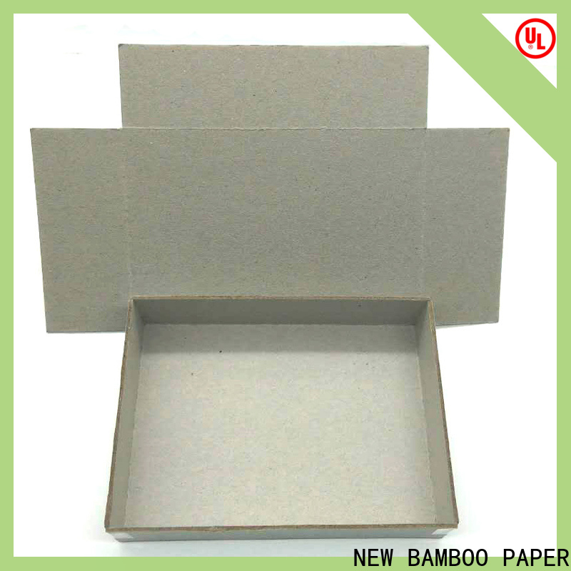 NEW BAMBOO PAPER boxes 1.3 mm paperboard company for T-shirt inserts