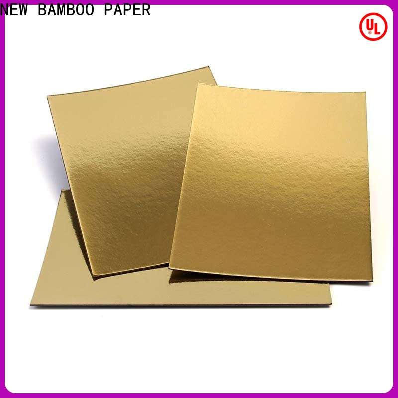 NEW BAMBOO PAPER custom Cake Board factory supply for gift boxes