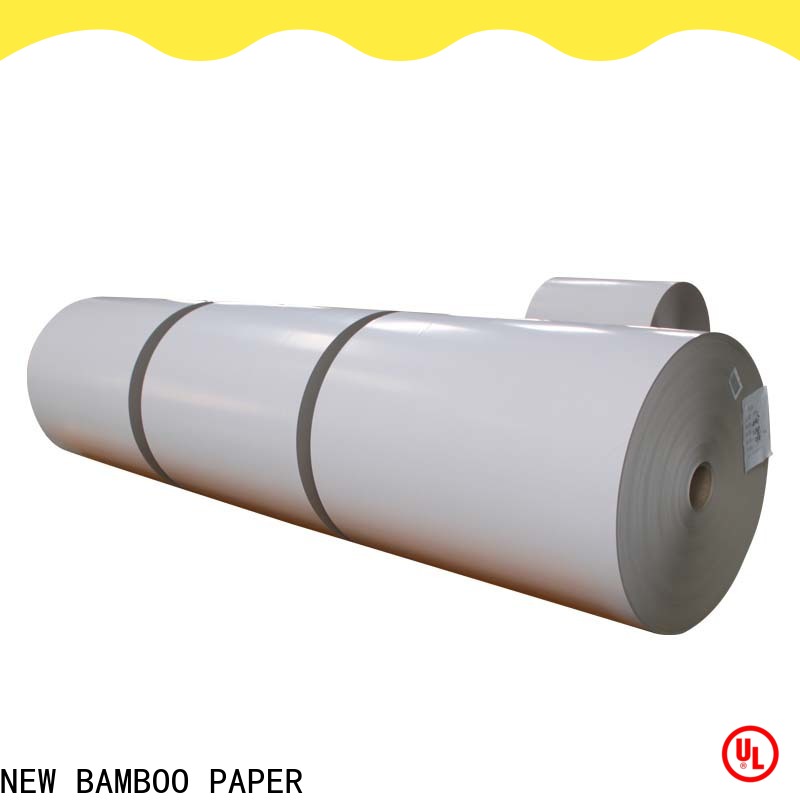 NEW BAMBOO PAPER side white duplex paper company for printing industry